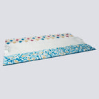 Gouden schotel rechthoek XL 56x33 Multicolor