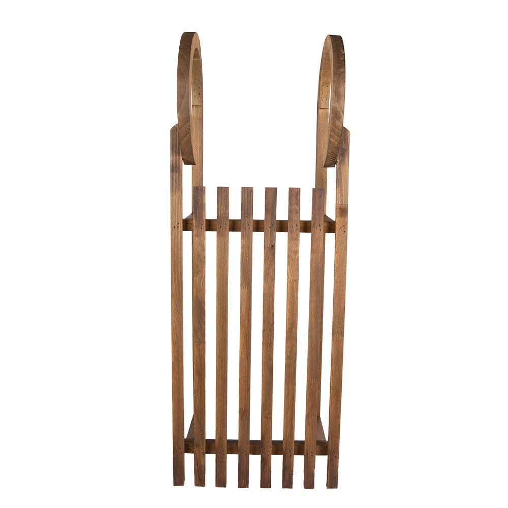 Decoratie Slee 100x37x27 cm Bruin Hout