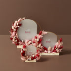 Flowerhoop Rond - Rozenhout