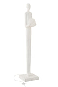 J-Line lamp Person - polyresin - wit