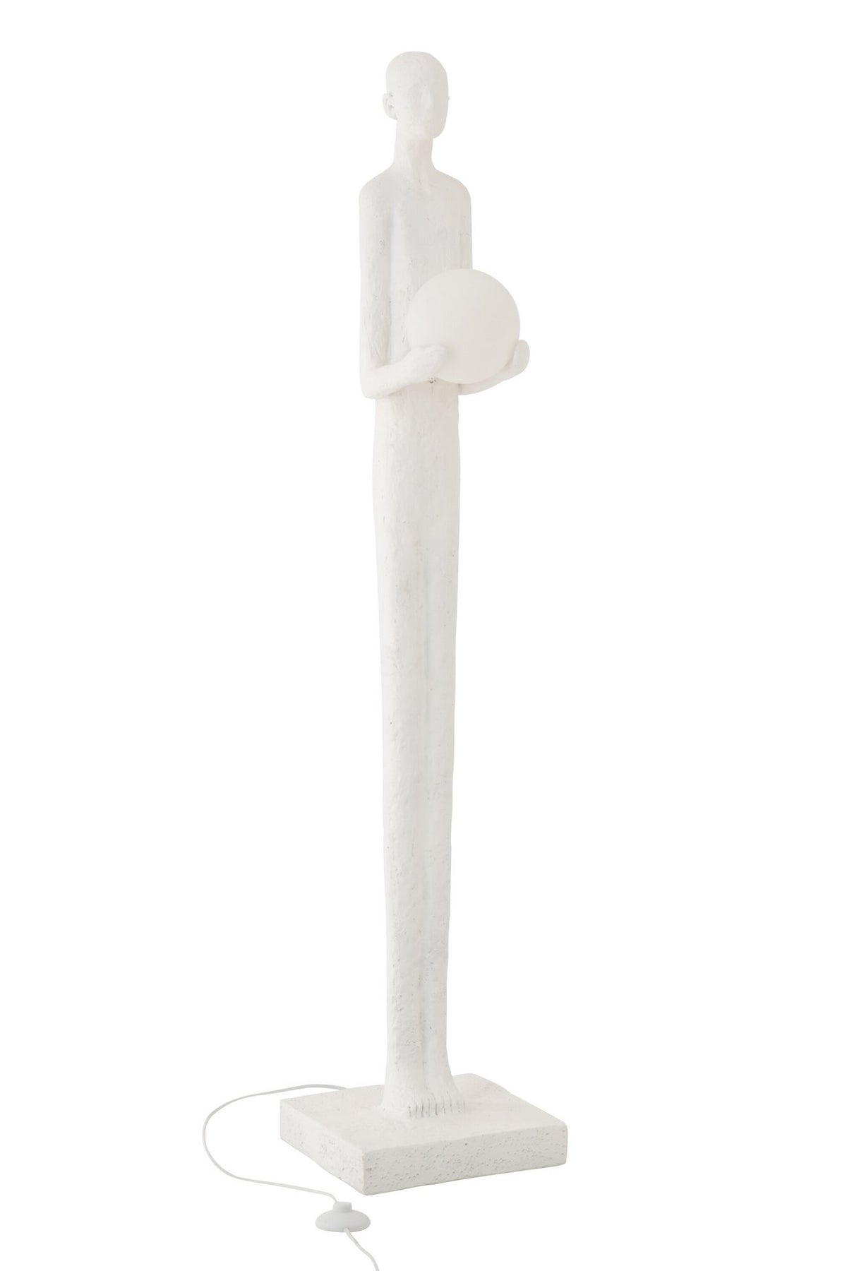 J-Line lamp Person - polyresin - wit