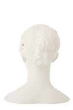 J-Line Vaas Dame Buste Dolomiet - keramiek - wit