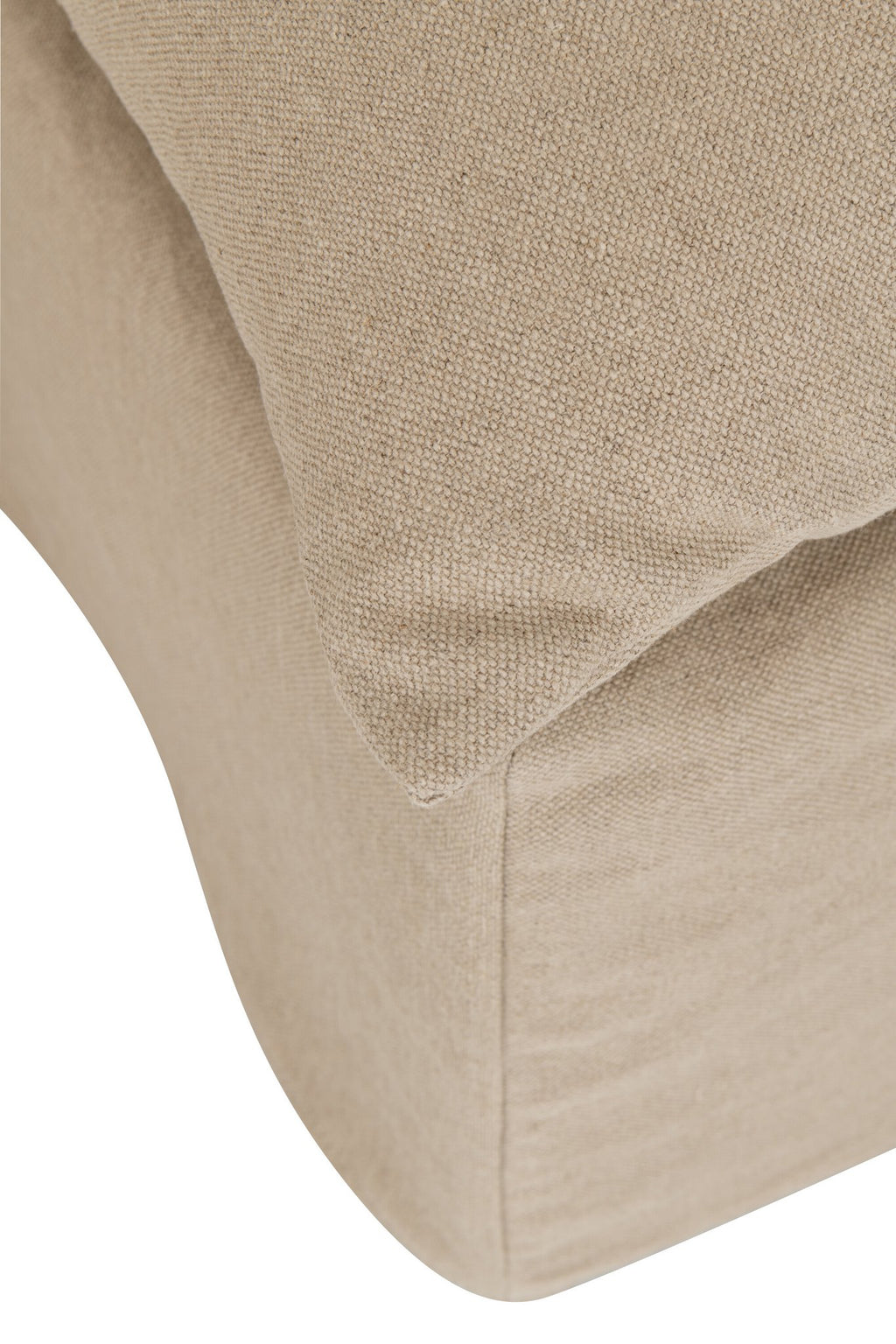 J-Line zetelhoes Beach - textiel - beige