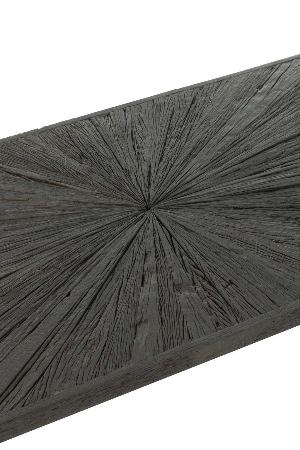 J-Line salontafel Shanil - hout/ijzer - zwart