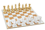 J-Line decoratie schaakspel - polyresin - mix