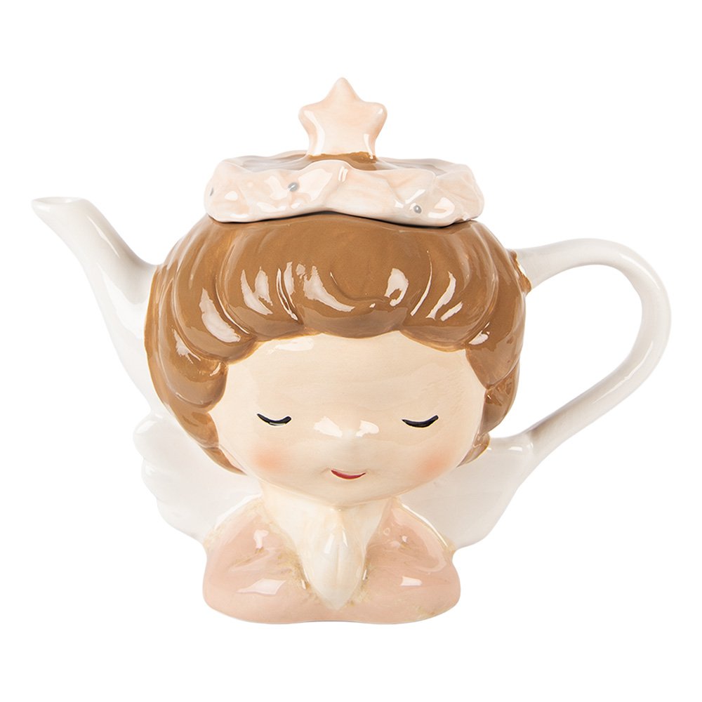 Theepot 650 ml Beige Keramiek