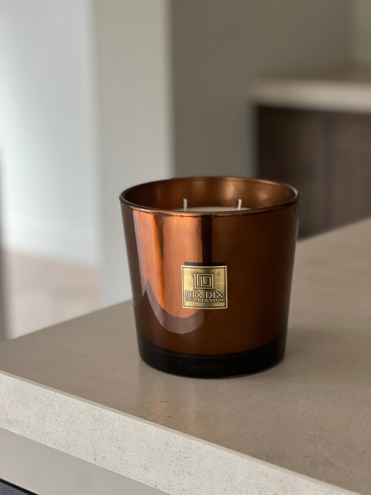 Luxe en duurzame geurkaars Fort - Koper - XL