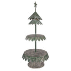 Etagère Kerstboom Ø 32x75 cm Groen Metaal