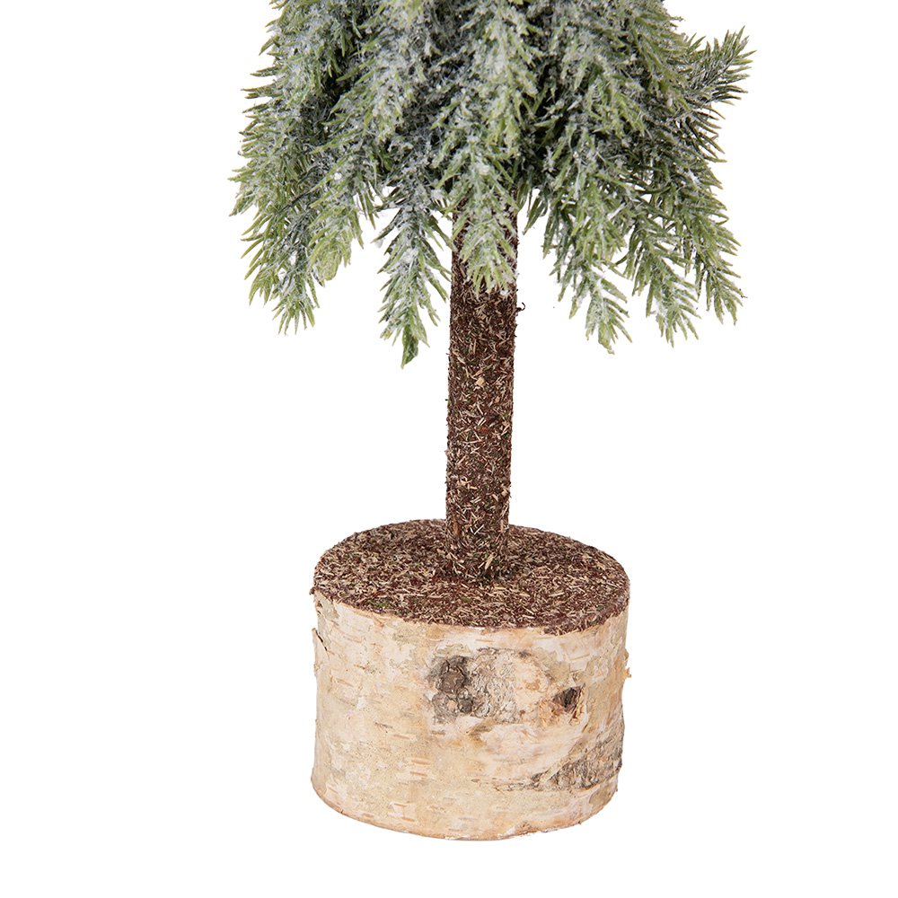 Mini Kunstkerstboom Ø 13x50 cm Groen Hout