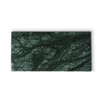 Marmer dienblad rechthoek M groen 15x30cm