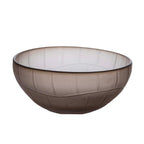 Krabi Vaas Carved beige h11,5 d26