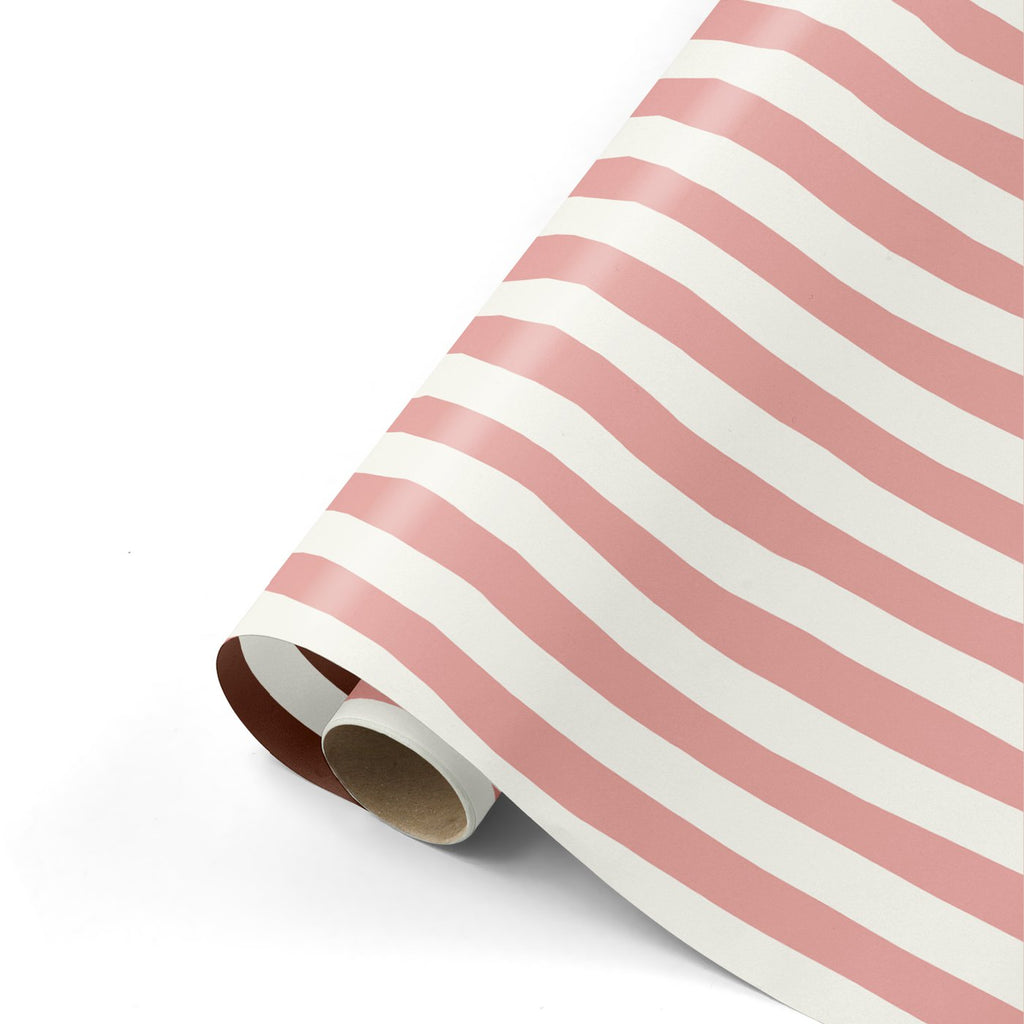Lazy Stripes Xmas - Rollen cadeaupapier - 10 stuks