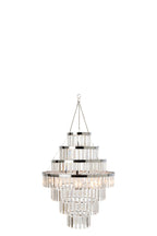 J-Line Moderne kroonluchterlampenkap - acryl - transparant - small