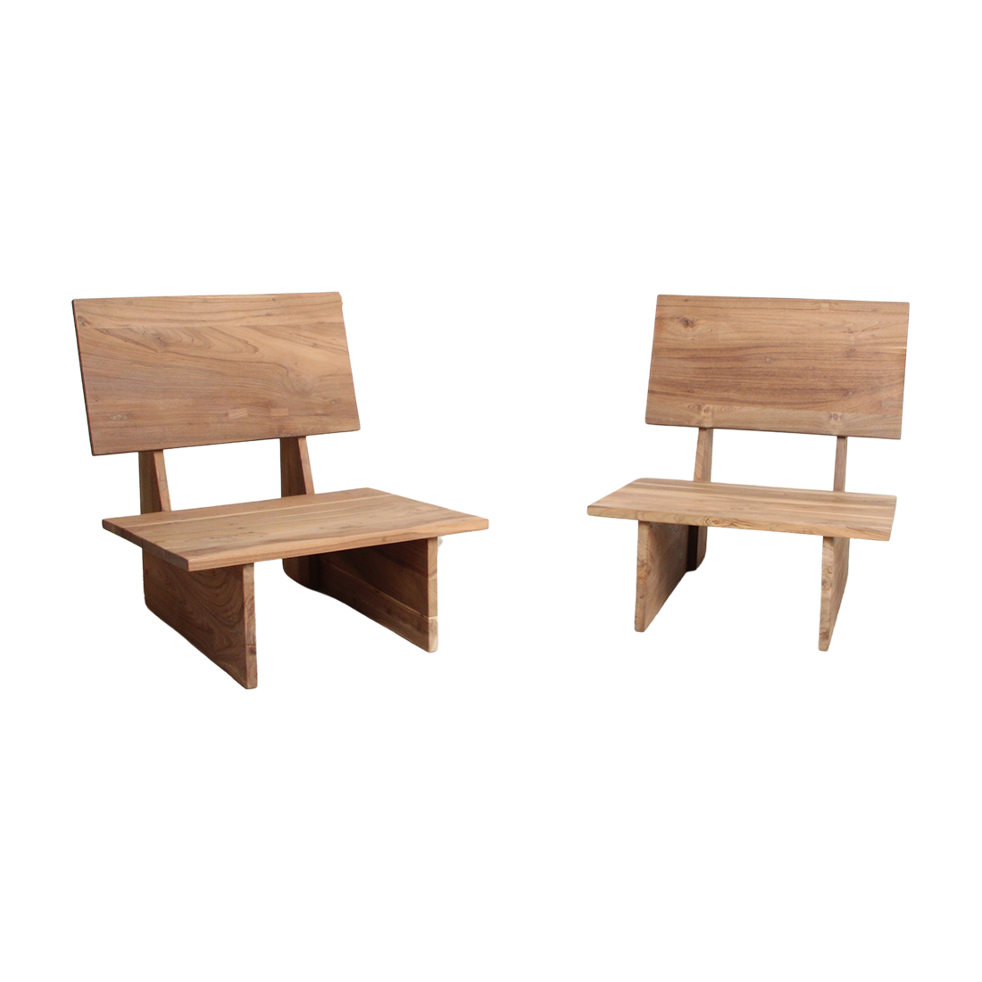 Thar teakhouten lounge stoel outdoor