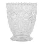 Waxinelichthouder Ø 9x10 cm Transparant Glas