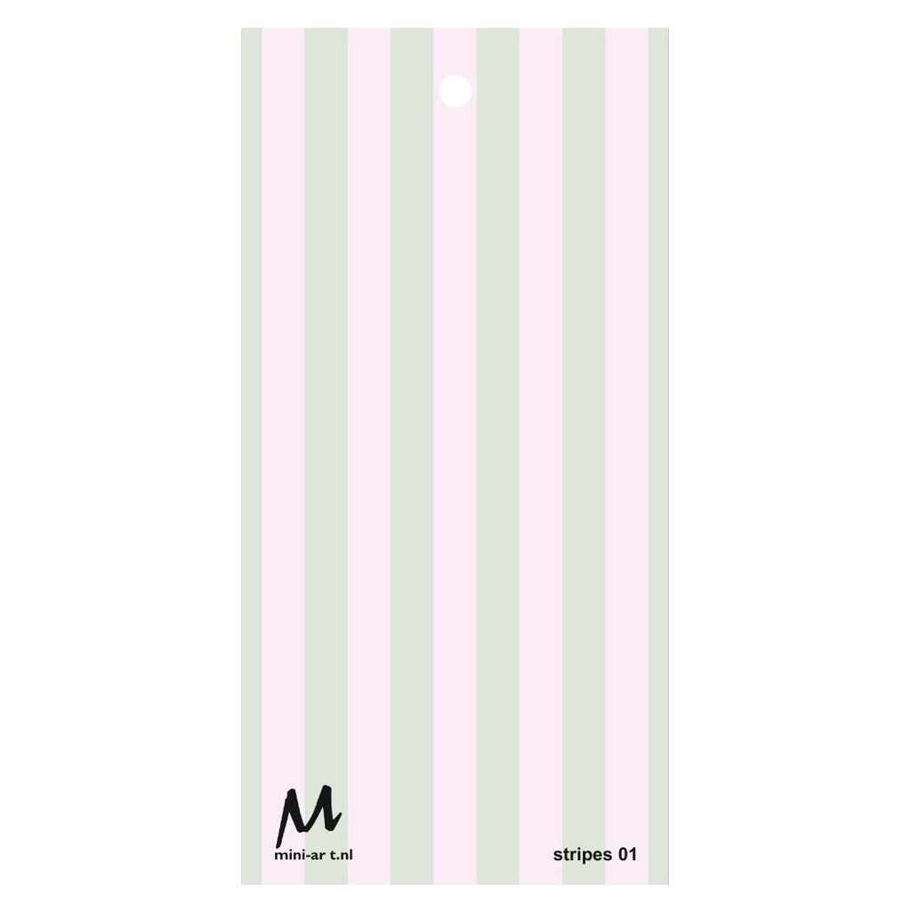 Cadeaukaartje - "Happy Birthday" - 20 Stuks