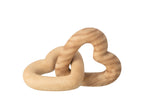 J-Line decoratie Hart - polyresin - naturel