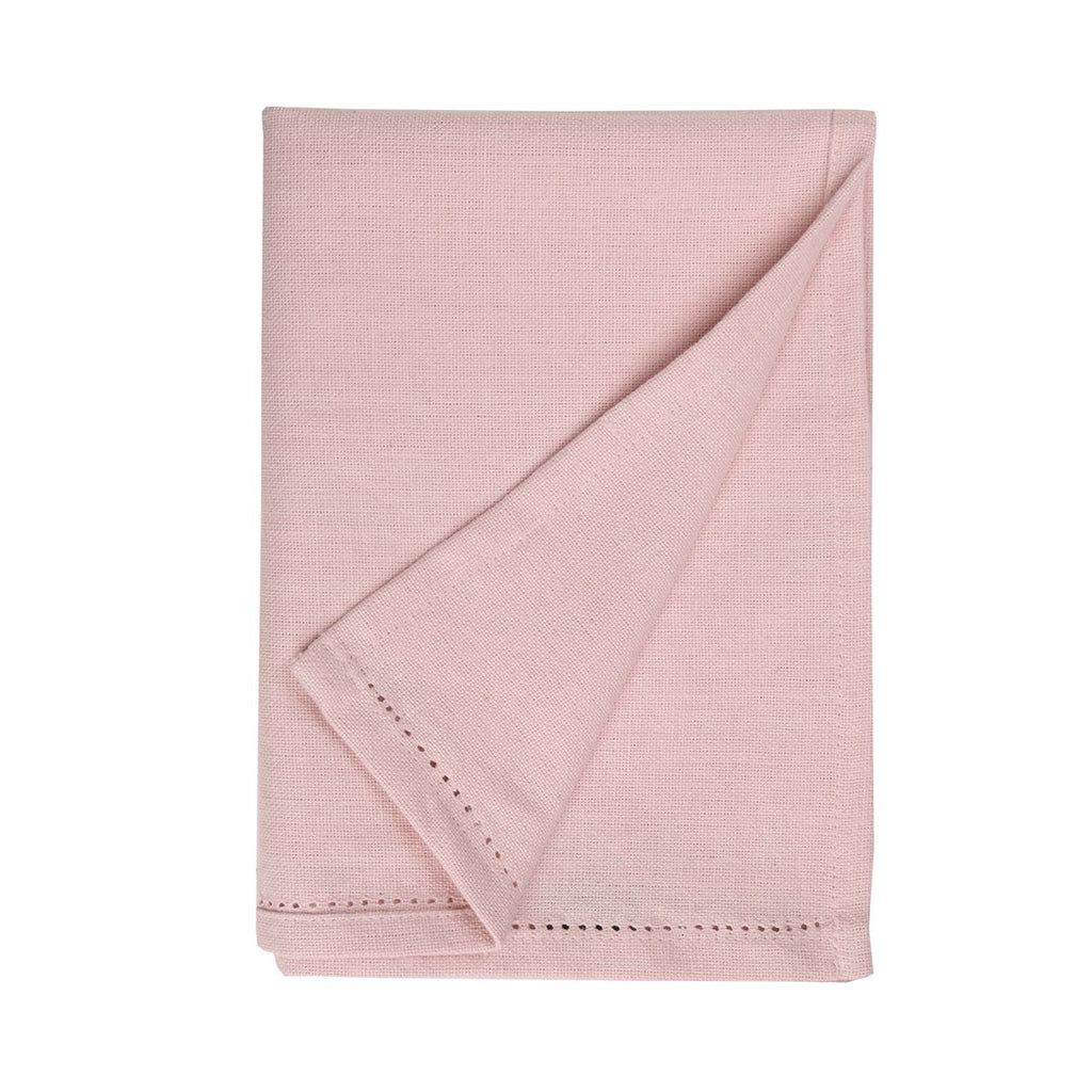 Indi theedoek licht roze 50x70cm (set van 3)