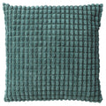 Dutch Decor Rome - Kussen 45x45 cm - Effen kleur - 3D-structuur - Alsemgroen - Groen
