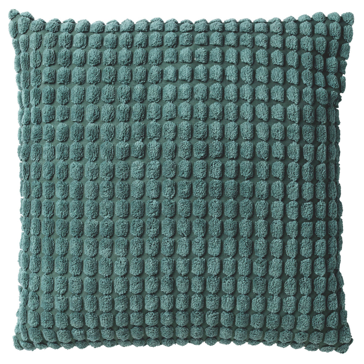 Dutch Decor Rome - Kussen 45x45 cm - Effen kleur - 3D-structuur - Alsemgroen - Groen