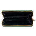 Portemonnee 19x9 cm Groen Kunstleer