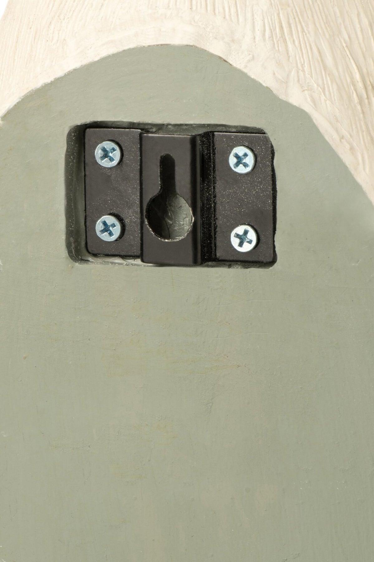 J-Line Hangende hertenkop - polyresin - beige