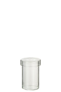 J-Line Pot In Glas Lisa Glas Transparant Klein