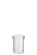 J-Line Pot In Glas Lisa Glas Transparant Klein