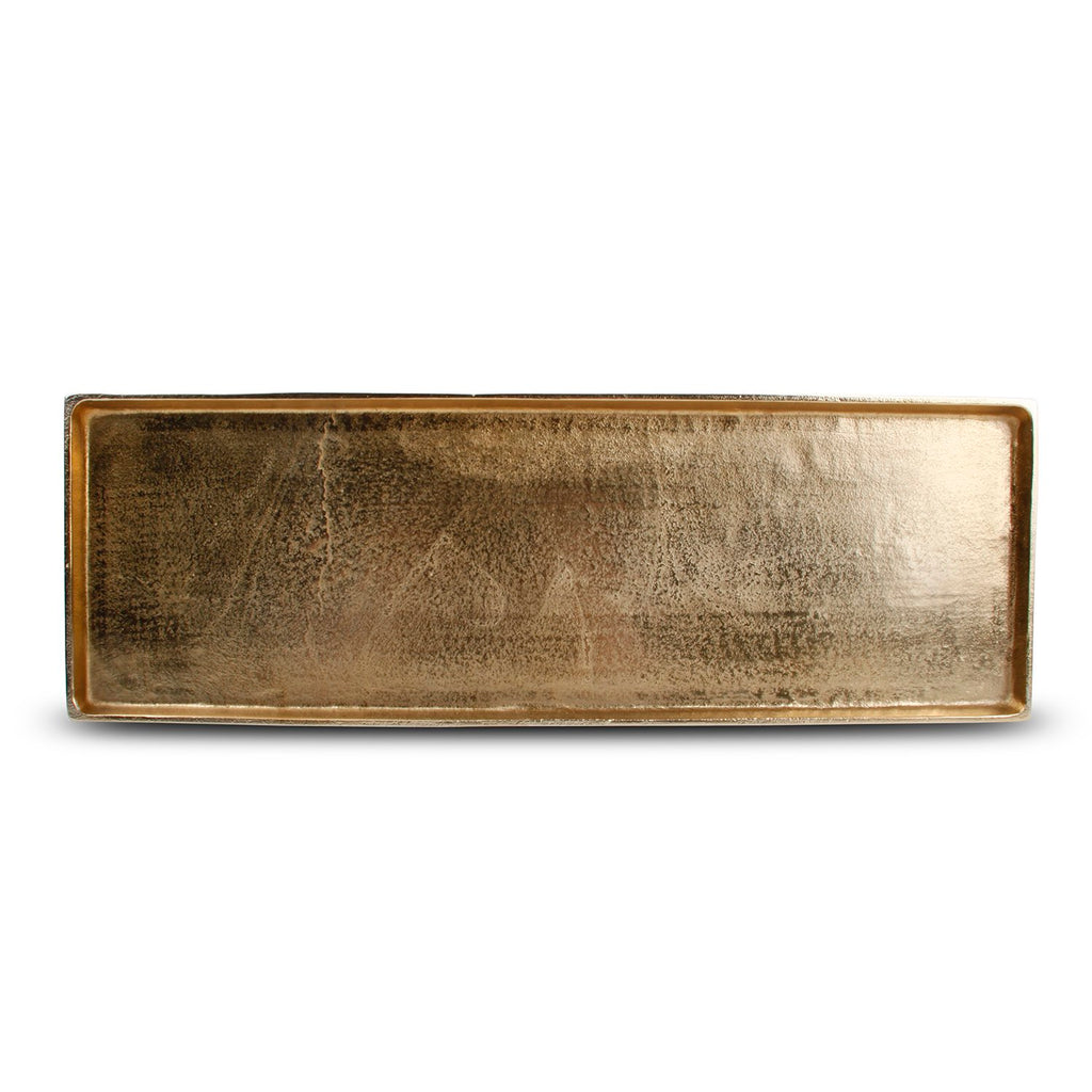 Decoratieve schaal 48,5x16cm goud Charm