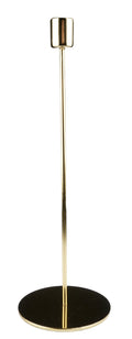 Metalen kaarsenhouder 31x9cm goud