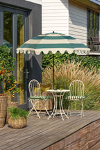 Parasol streep groen