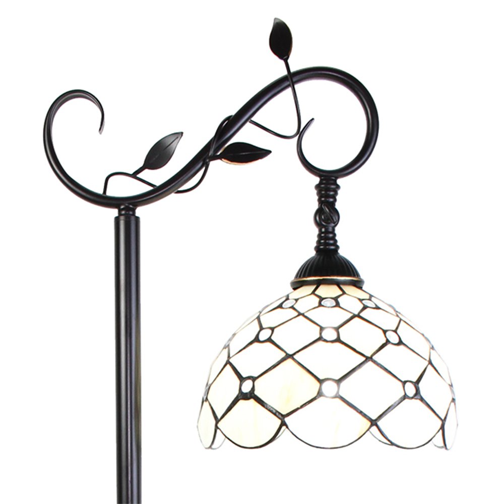 Tiffany Vloerlamp 152 cm Bruin Beige Polyresin Staande Lamp