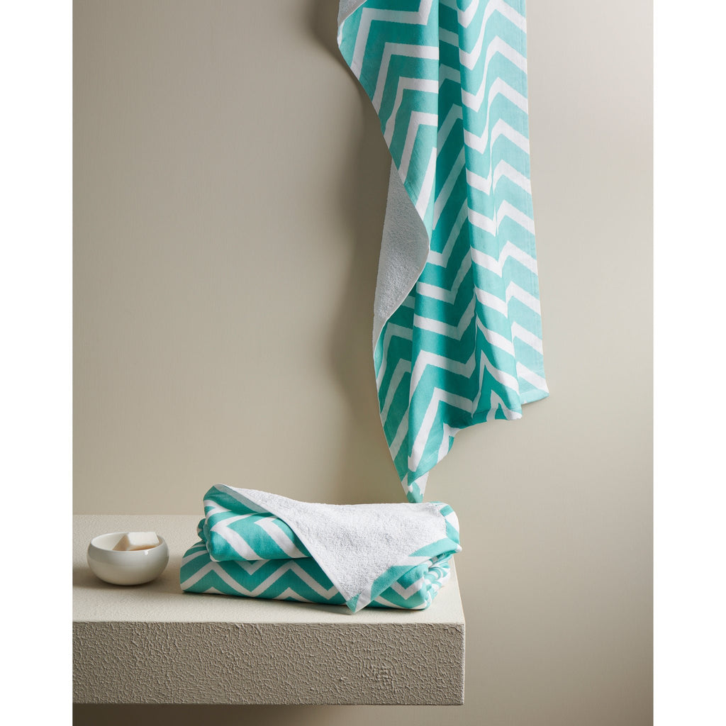 Hammam Terry Chevron handdoek - sneldrogend, lichtgewicht