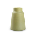 Eco vaas 'tommy' mat olijfgroen h23 d17 cm