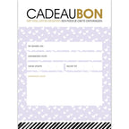 Cadeaubonnen Solo Hearts lila – 25 stuks