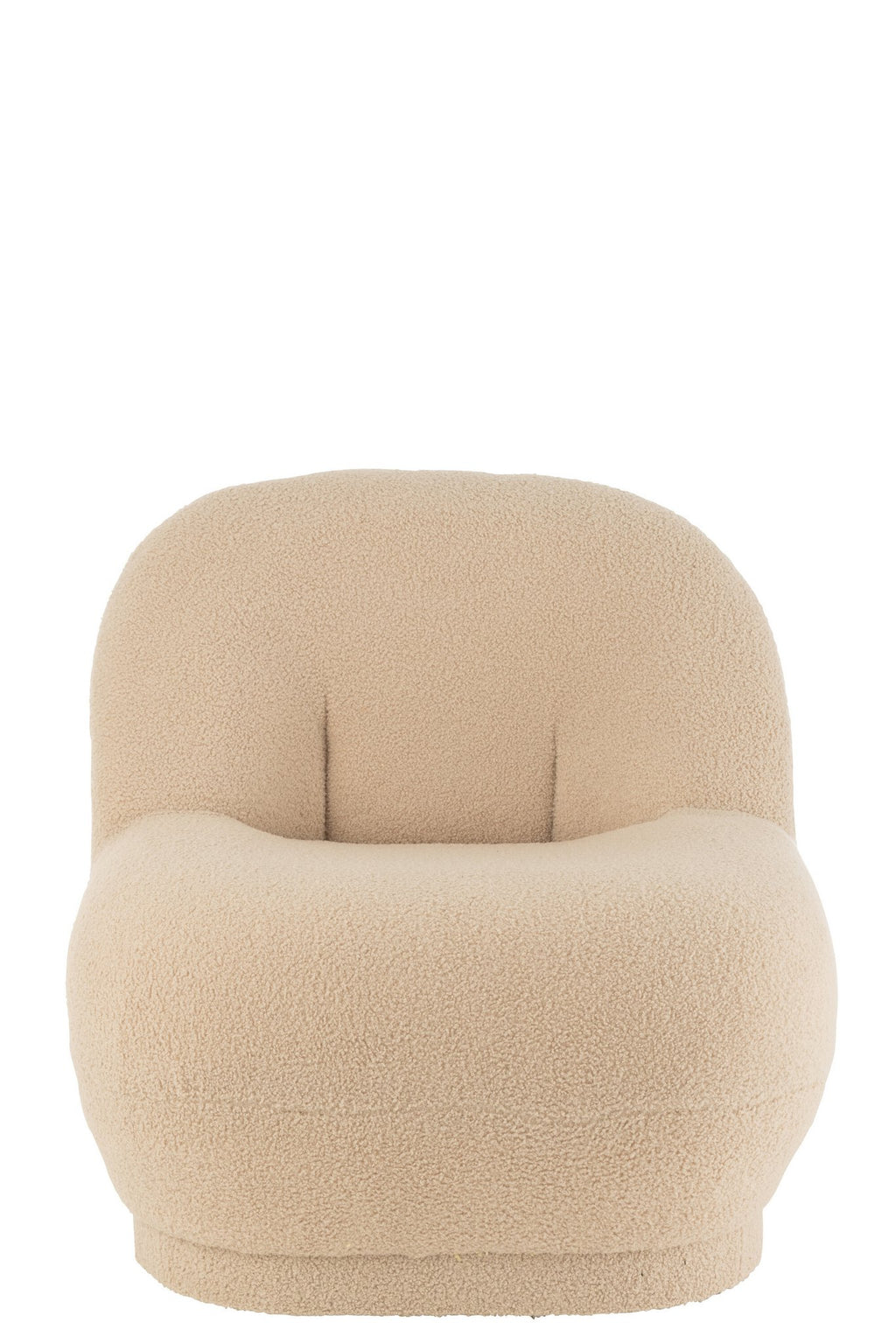 J-Line Zetel Teddy Bouclé Warm Beige