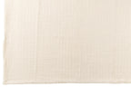 J-Line deken - polyester - wit