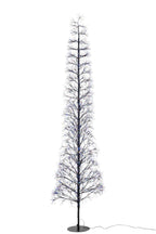 J-Line decoratie Boom Multicolor - ijzer - zwart - extra L - LED