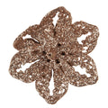 Kunstbloem Ø 6x2 cm Koperkleurig Kunststof