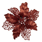 Kunstplant Kerstster Ø 22x5 cm Rood Kunststof