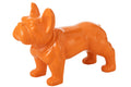 J-Line decoratie Bulldog - hout - oranje