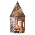 Decoratie Huis met LED Bruin Papier