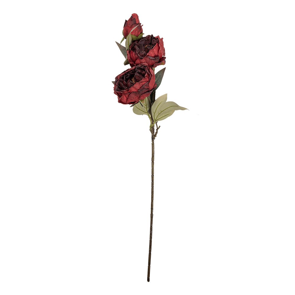 Kunstbloem 72 cm Rood Kunststof