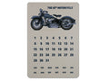 Kalender Retro Wandbord 30x20