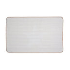 Badmat 78x48x1 cm Bruin Polyester Ster