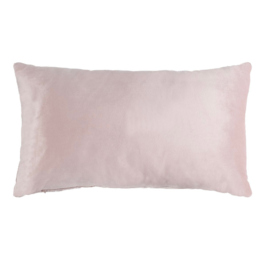 Cushion Velvet Soft Pink & Corduroy 30 x 50 cm