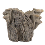 Bloempot 19x17x16 cm Bruin Steen