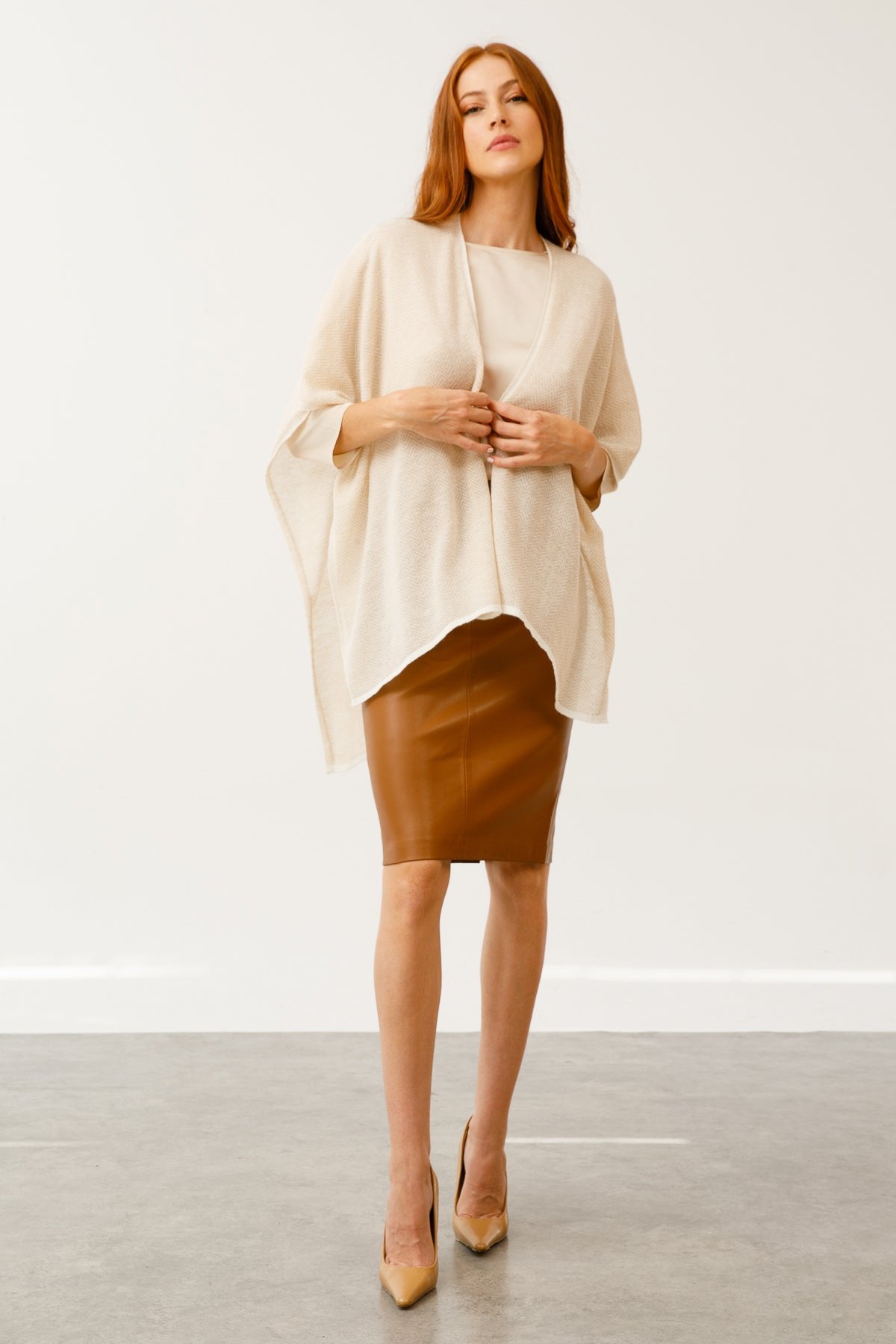 Lydia stal ecru-beige