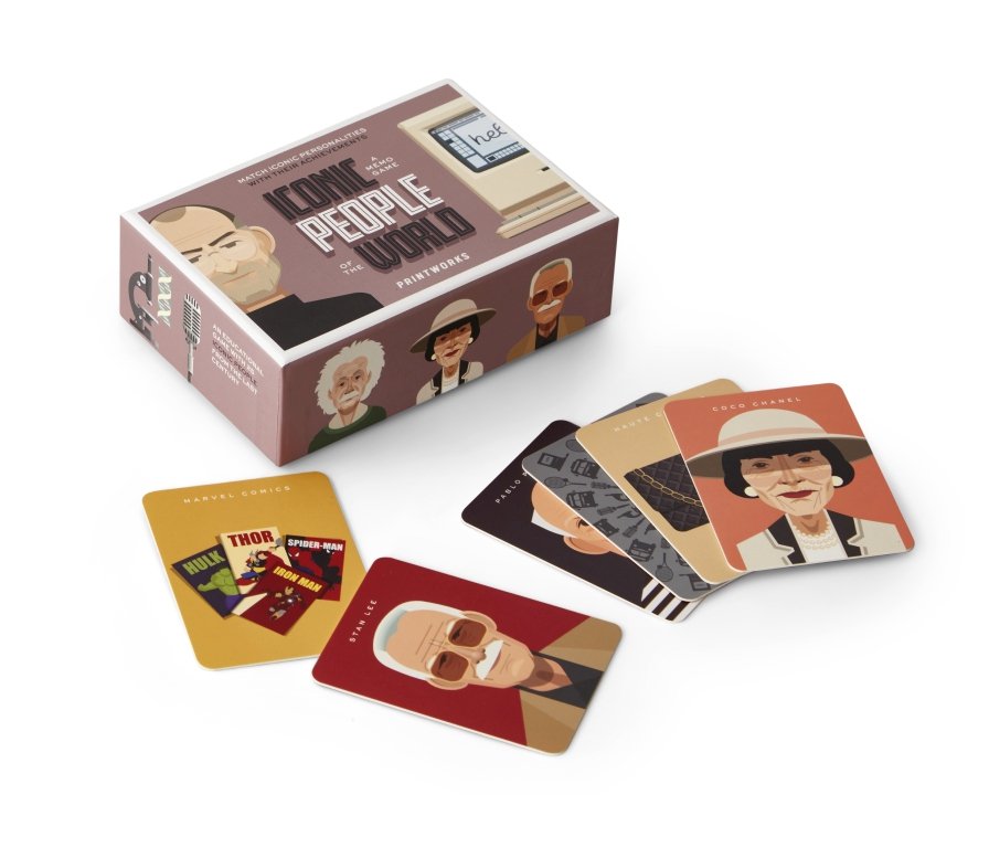 Printworks Memo spel - Iconic People