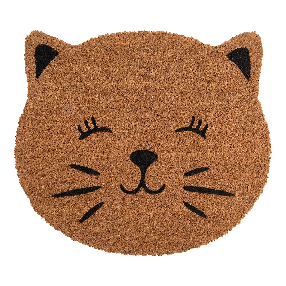 Deurmat Bruin Kokos Kat